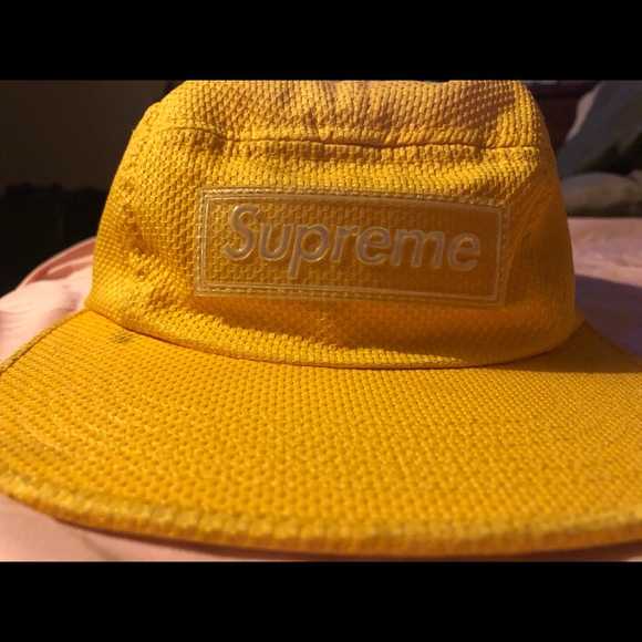 yellow supreme bucket hat